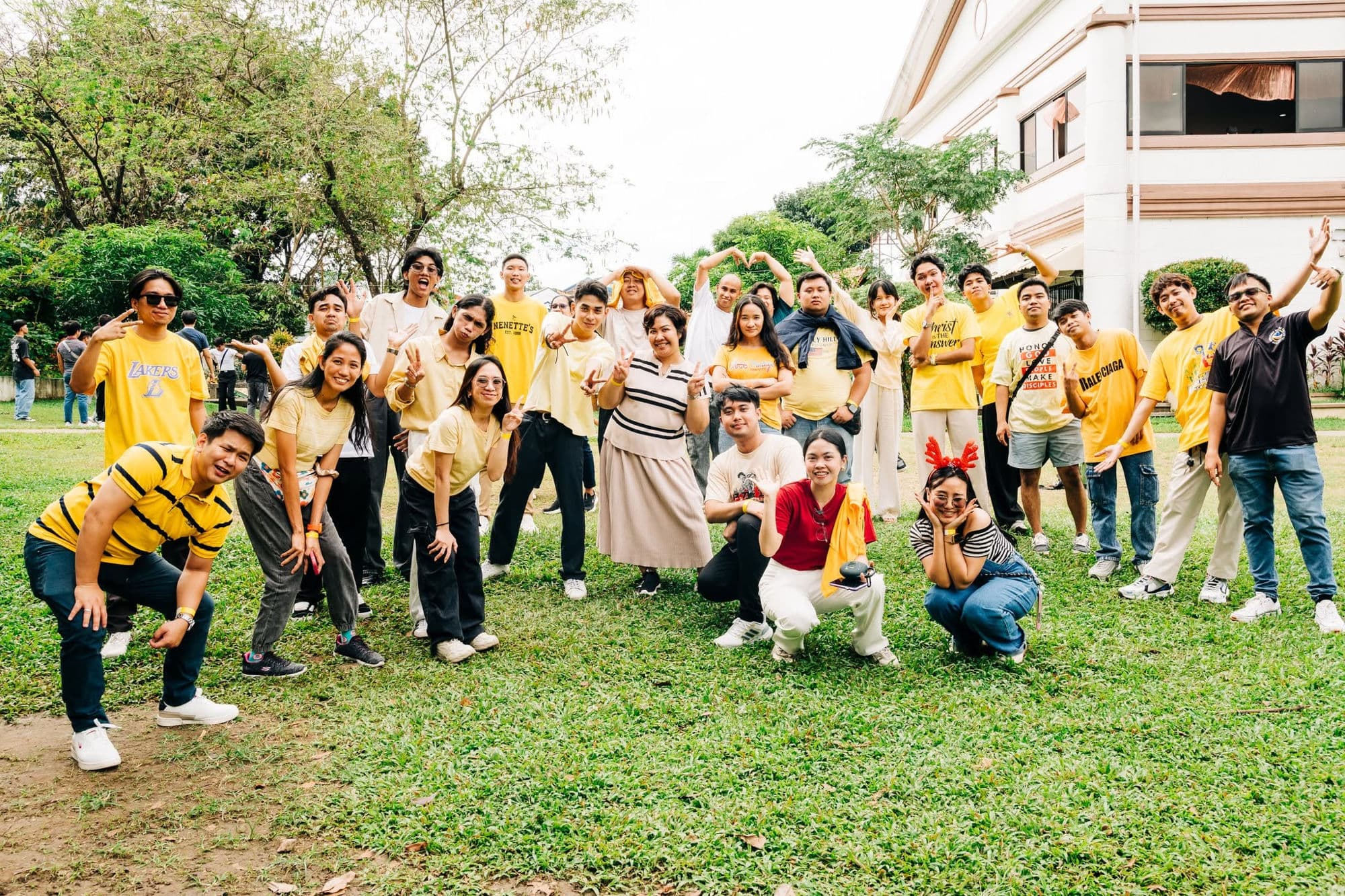 PCF Novaliches CARE Group gathered together outdoors